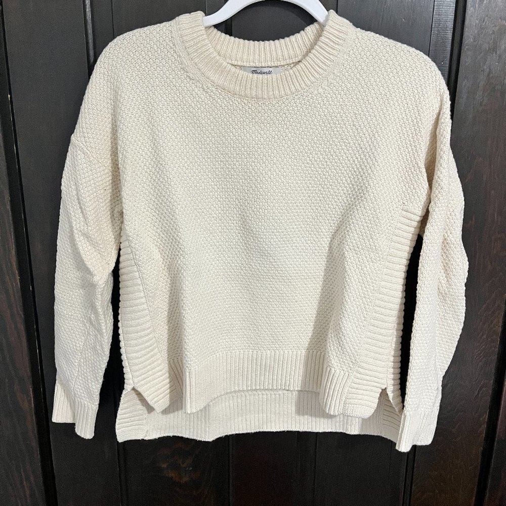 Madewell Cream Pullover Sweater - XS